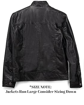 Amazon.com: X RAY Teen Faux Leather Jacket for Fall & Winter